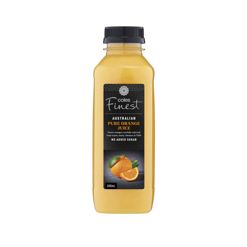 coles orange juice