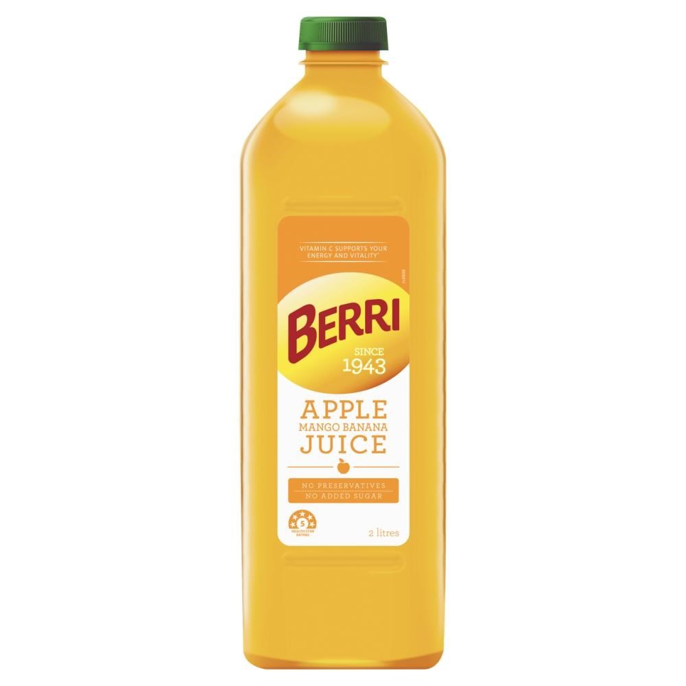 Berri Apple Mango & Banana Juice 2L 19310113901384 eBay