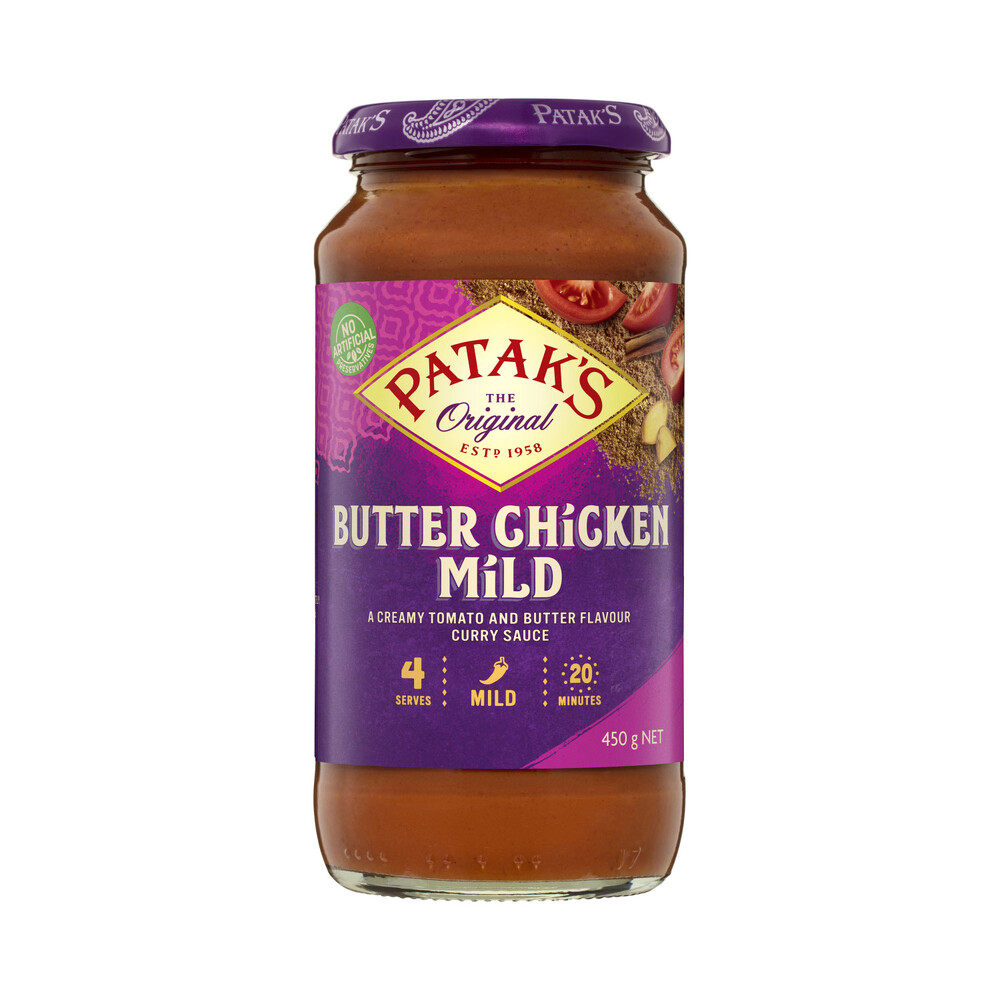 Patak's Butter Chicken Simmer Sauce 450g 5011308901673 | EBay