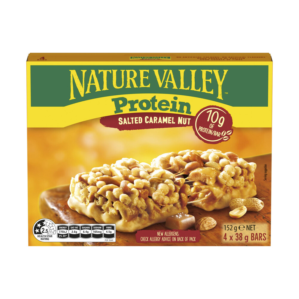 Nature Valley Salted Caramel Protein Bar 160g 18410076710106 eBay