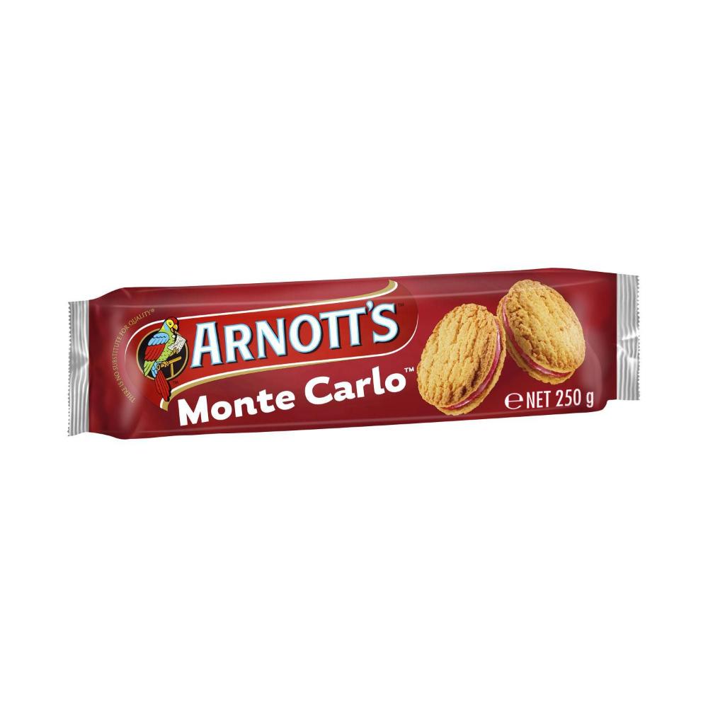 Arnott s Monte Carlo Biscuits  250g 19310072001002 eBay