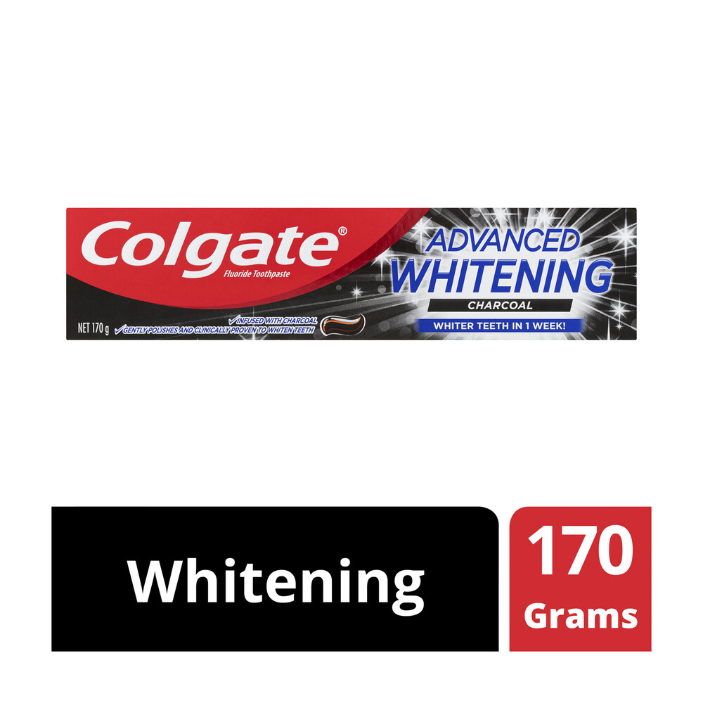 colgate advanced whitening charcoal toothpaste