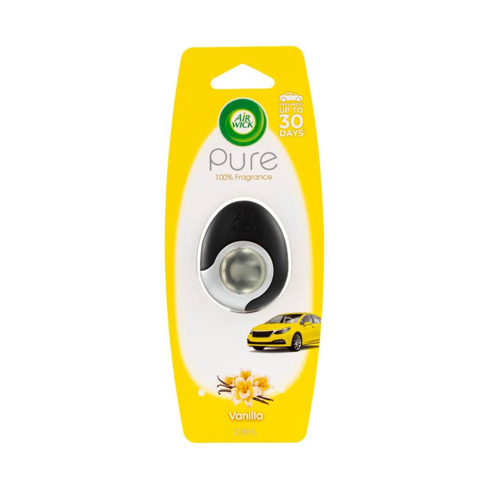 Air Wick Pure Vanilla Car Air Freshener 1 pack 19300701817036 eBay