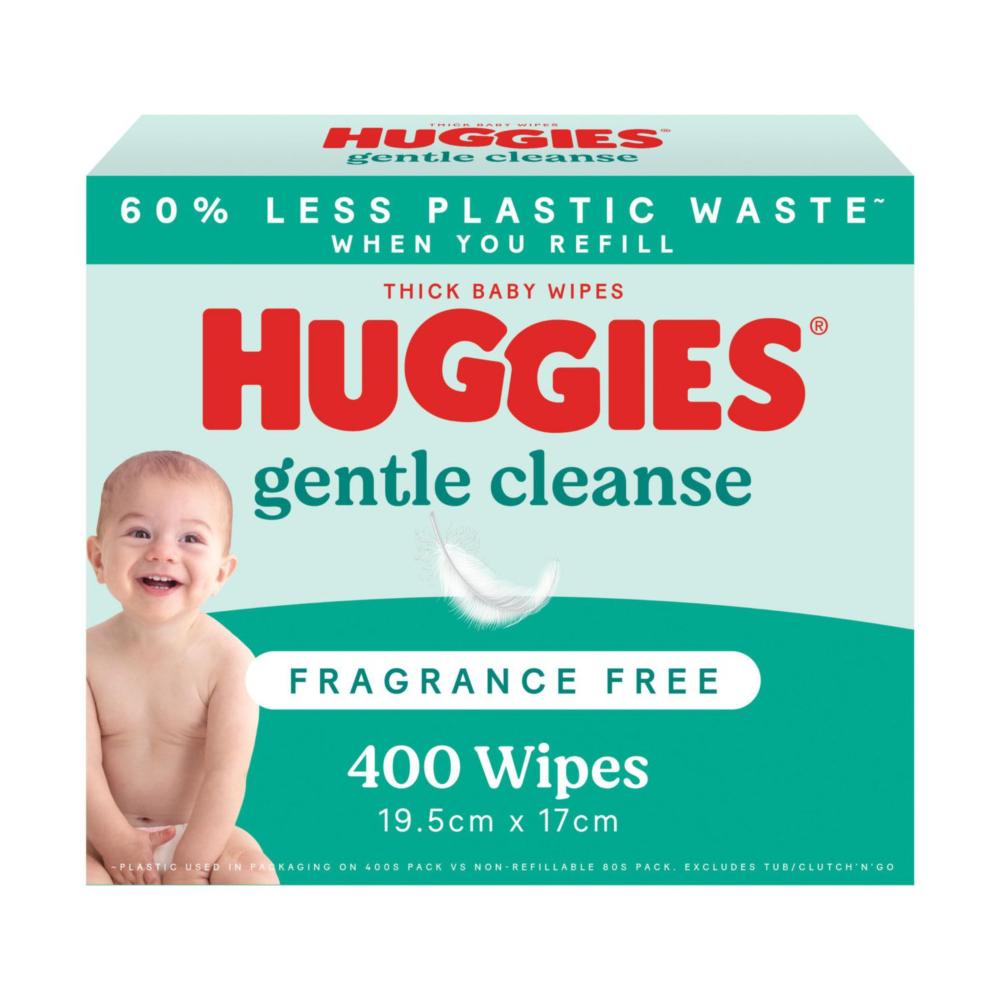 Huggies Fragrance Free 400 Baby Wipes 1 pack 9310088013047