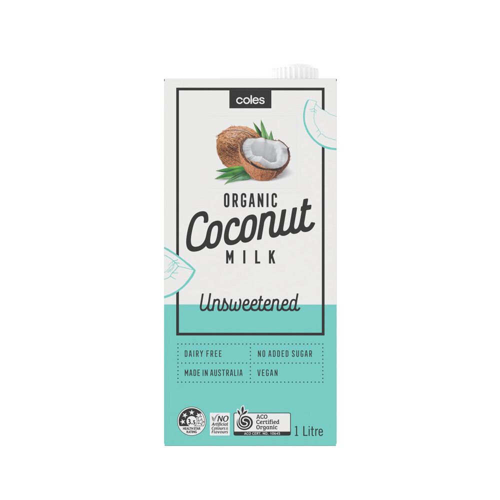 coles only organic baby food