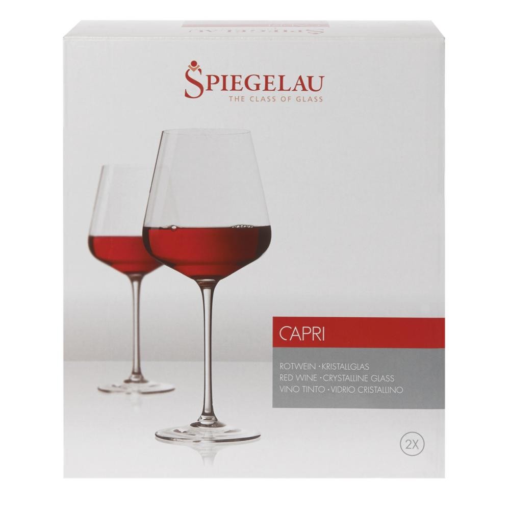 Spiegelau Capri Red Wine Glass 490mL 2 pack | eBay