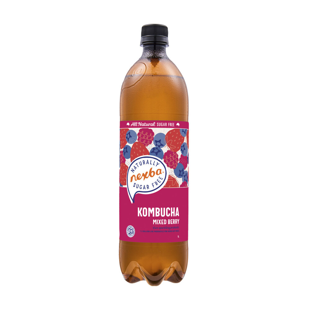 Nexba Mixed Berry Kombucha Drink 1 litre | eBay