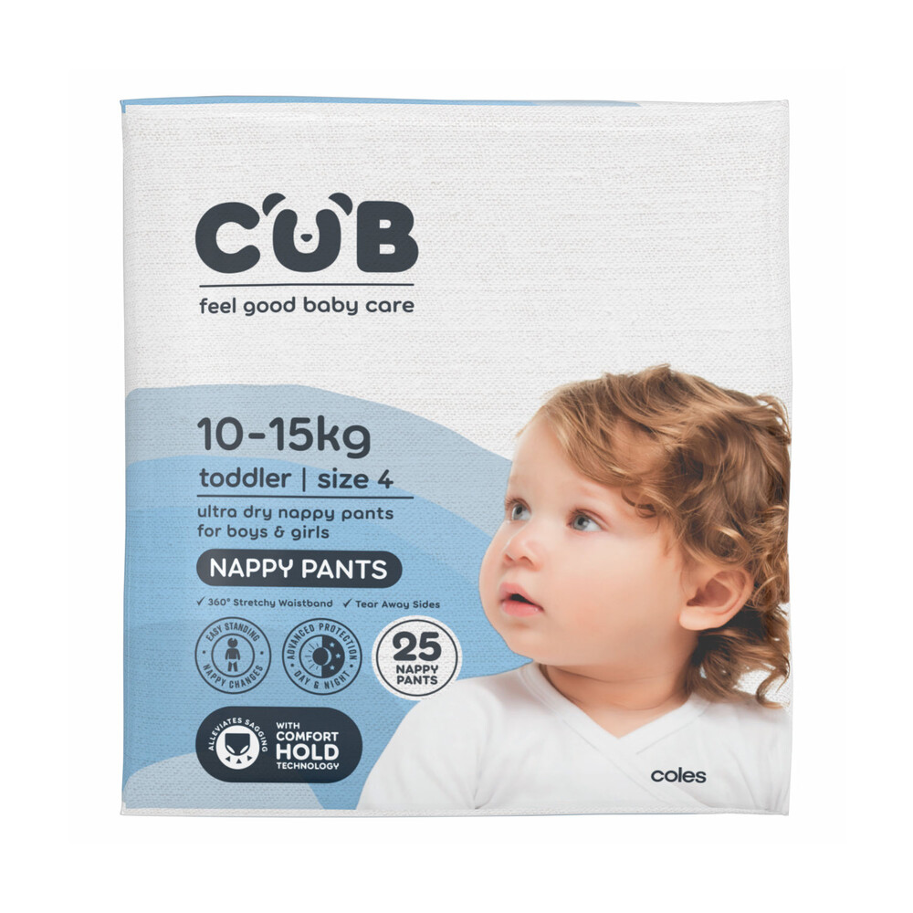 coles brand nappies