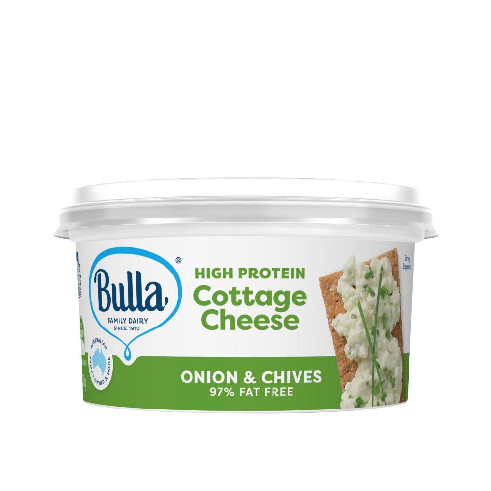 Bulla Low Fat Onion Chives Cottage Cheese 200g Ebay