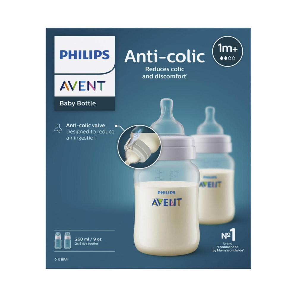 philips avent 260ml bottle twin pack