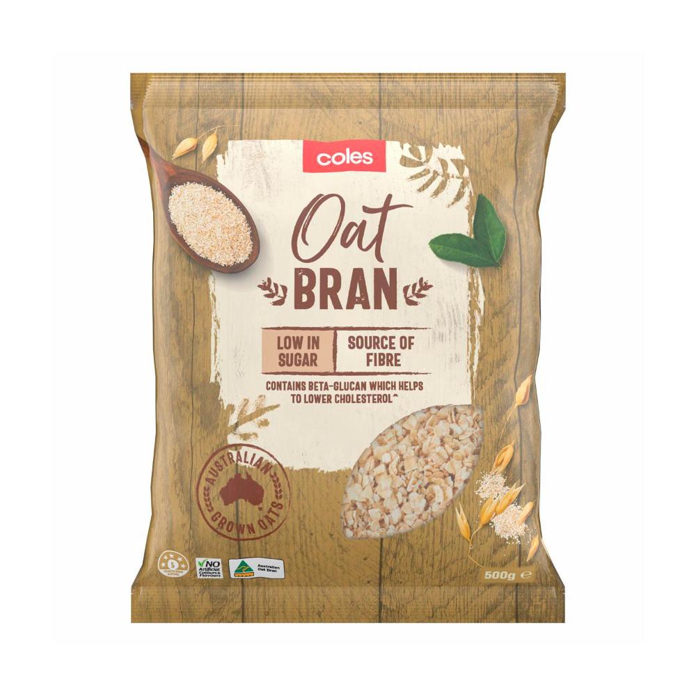 Coles Oat Bran For Baking And Finishing 500g 19300601297334 eBay