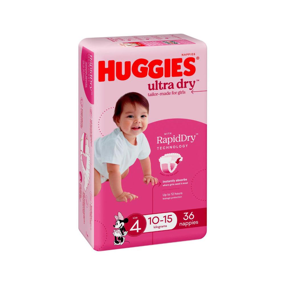 coles huggies nappies size 4