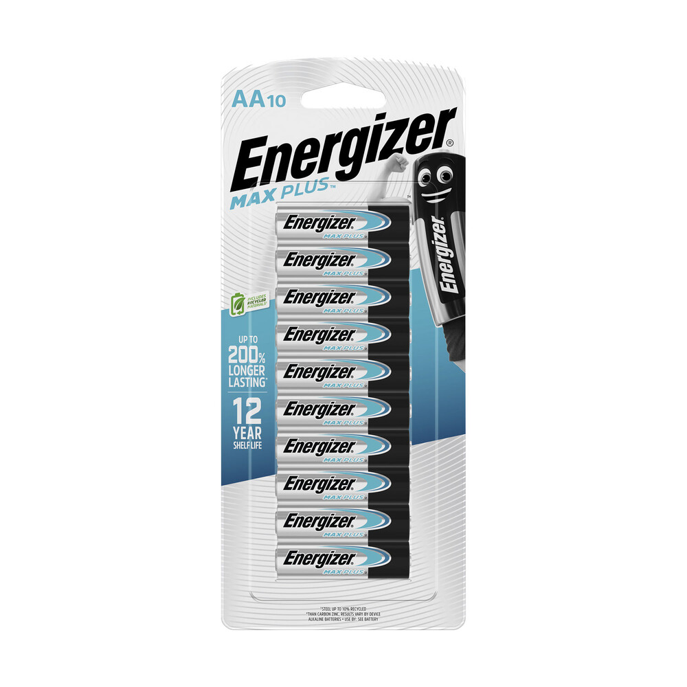 Energizer Advanced Max Plus AA Alkaline Batteries 10 pack 18888021206446 eBay