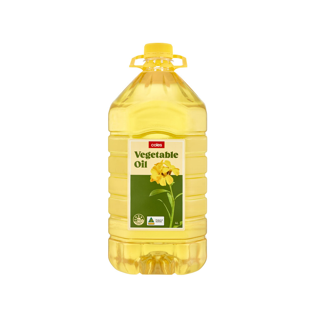 Coles Vegetable Oil 4L | eBay