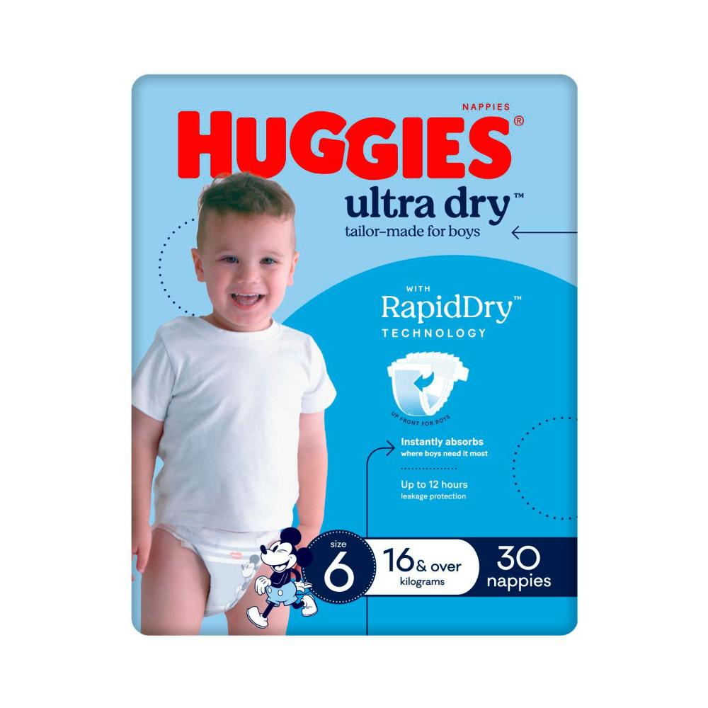 huggies boys size 6